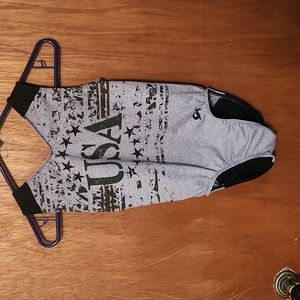 GK gymnastics leotard